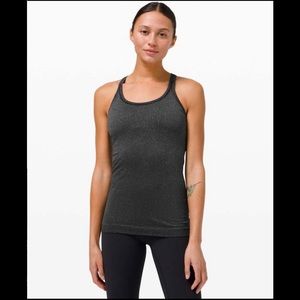 Lululemon Ebb to Street Tank in Shine Black. Size 6